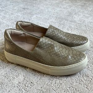 J/Slides Ariana Slip On Reptile Embossed Sneaker 7